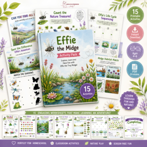 Effie the Midge Activity Pack (Digital Download)